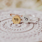CHAI SILVER OR GOLD DAINTY DISC RING