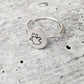 GHOST CAT HANDCRAFTED HALLOWEEN RING