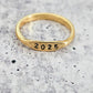 CLASS OF 2025 DAINTY GOLD OR SILVER RING