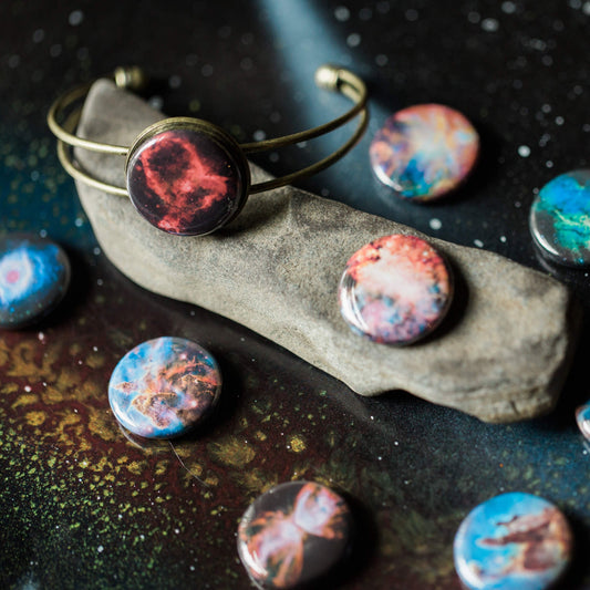 INTERCHANGEABLE NEBULA CUFF BRACELET
