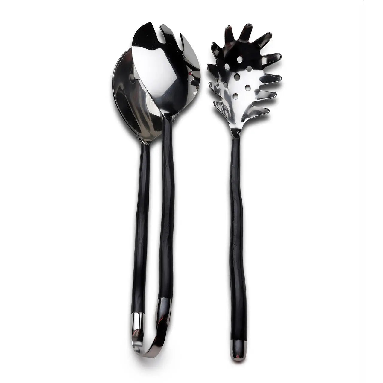 TEDPOLE PASTA SERVER & SPAGHETTI TONG SET