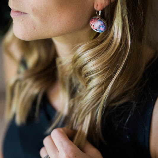 INTERCHANGEABLE NEBULA EARRINGS