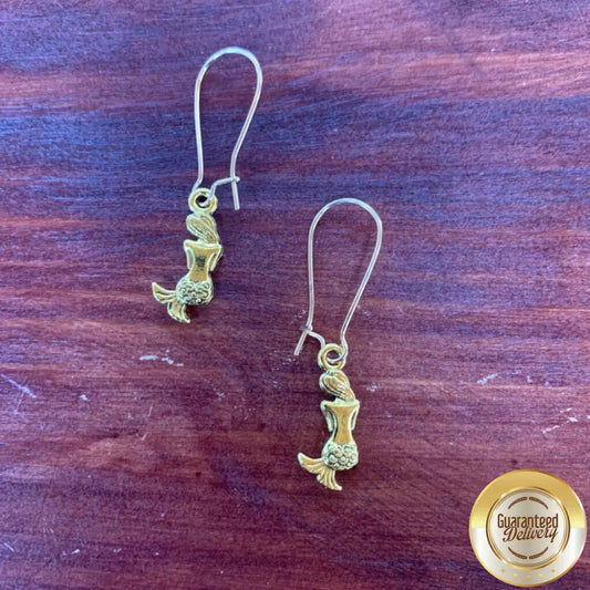 MERMAID EARRINGS-Thriftique Marketplace