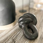 CHUNKY METAL KNOT DECOR, SET OF 2