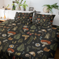 DARK FOREST PATTERN MICROFIBER DUVET COVER