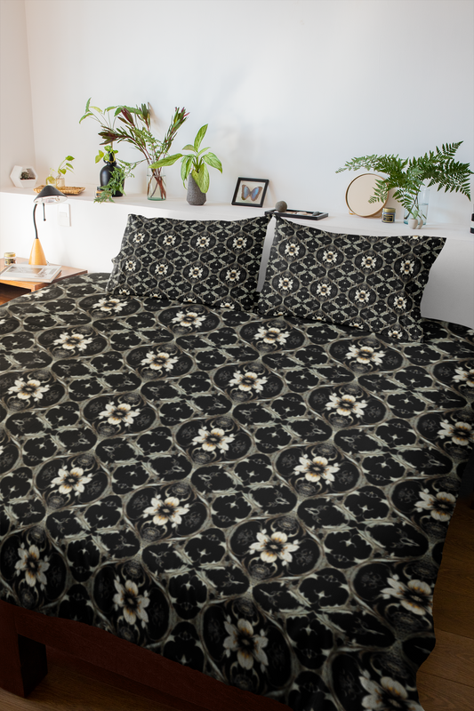 THORN GARDEN MICROFIBER DUVET COVER