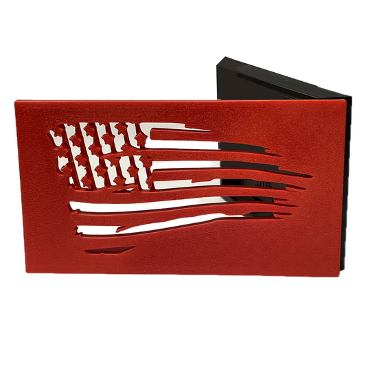 TATTERED FLAG MAILBOX FLAG - RUGGED & DURABLE FOR STONE & BRICK