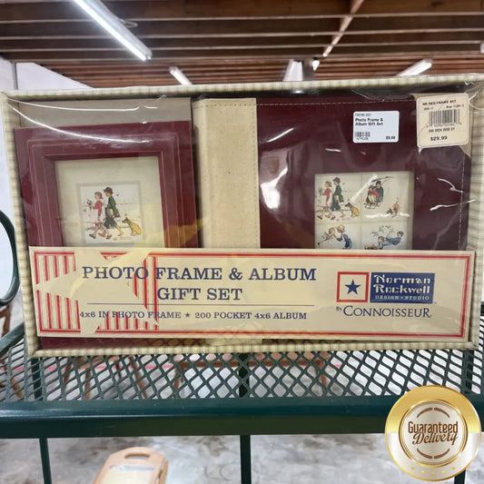 PHOTO FRAME & ALBUM GIFT SET-Thriftique Marketplace