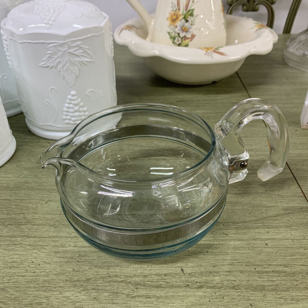 PYREX CLEAR TEA POT-Thriftique Marketplace