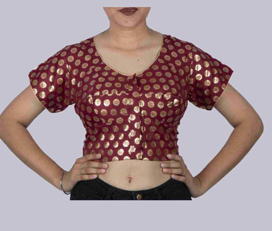 TRADITIONAL READY MADE BLOUSE FOR SAREE – ETHNIC WEAR FOR WOMEN - 101