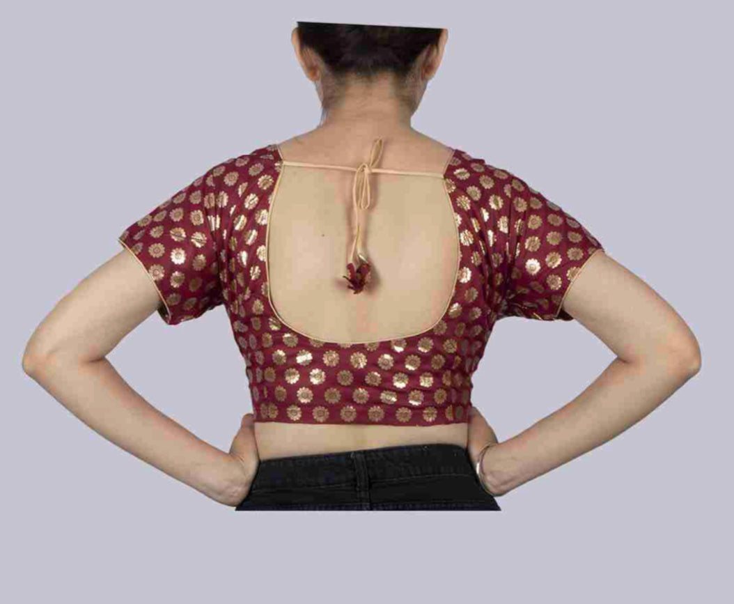 TRADITIONAL READY MADE BLOUSE FOR SAREE – ETHNIC WEAR FOR WOMEN - 101