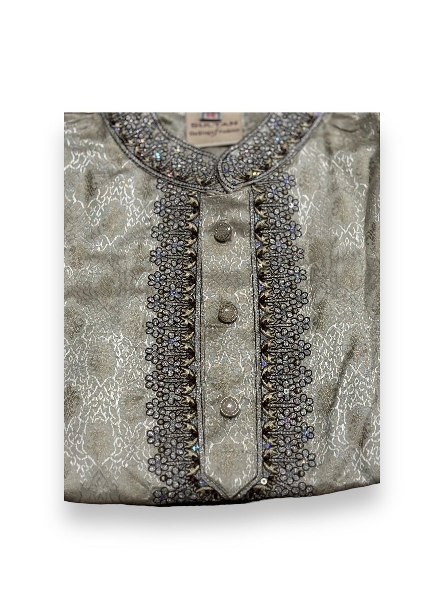 TRADITIONAL- BOYS EMBROIDERY WORK COTTON KURTA