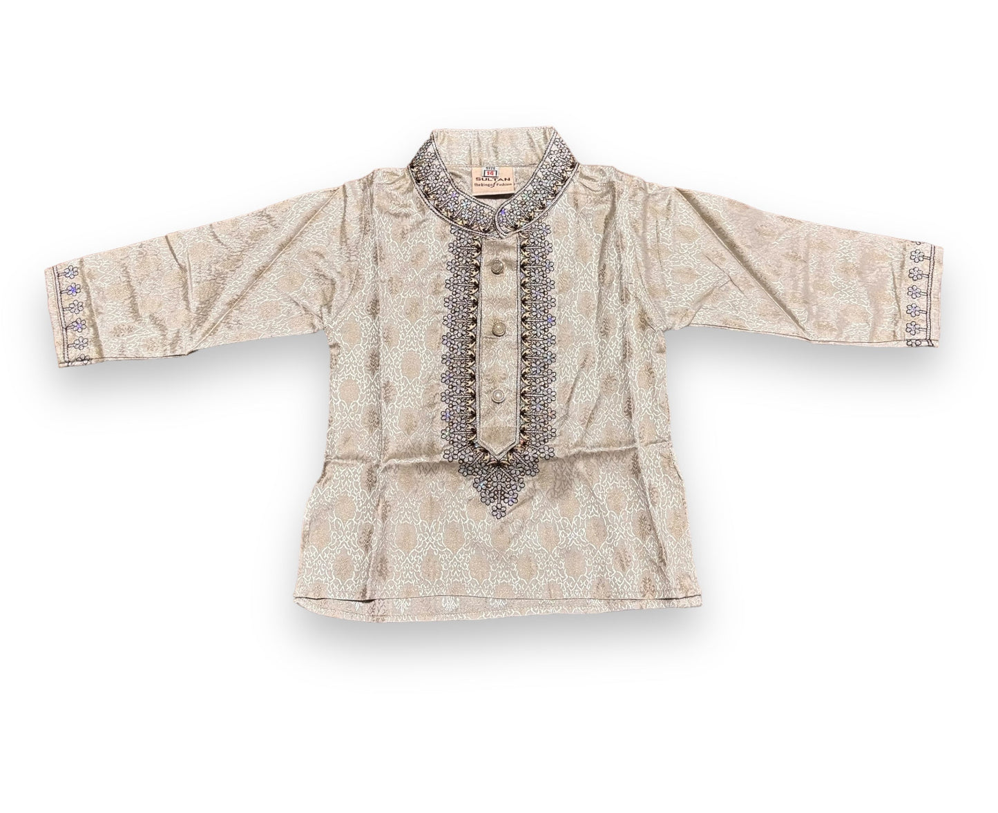 TRADITIONAL- BOYS EMBROIDERY WORK COTTON KURTA