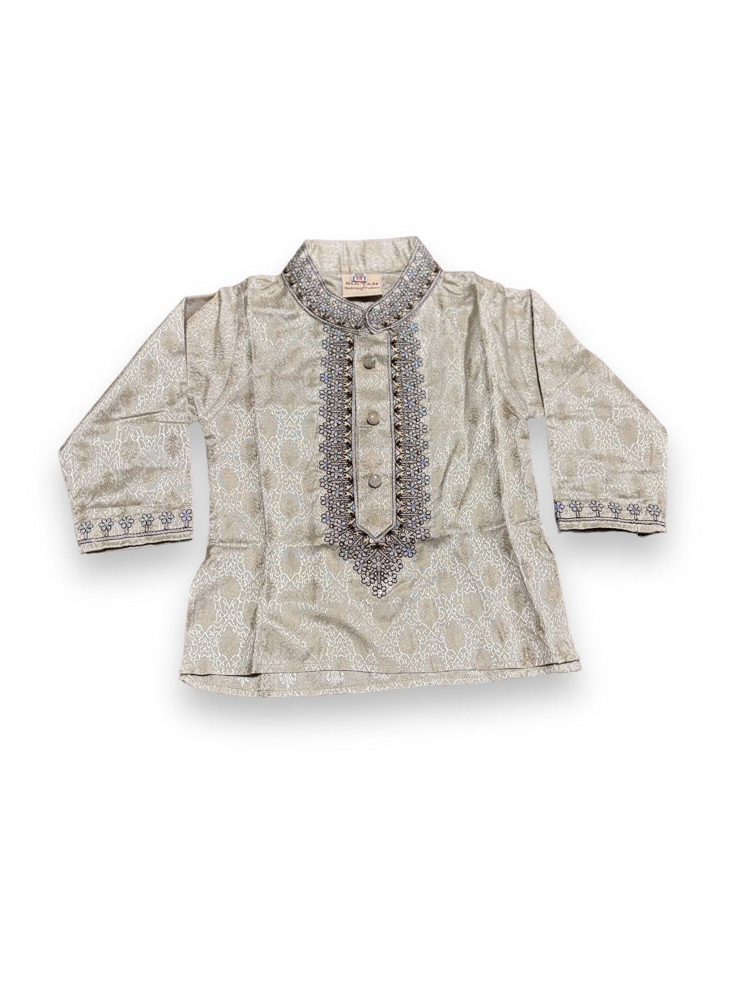 TRADITIONAL- BOYS EMBROIDERY WORK COTTON KURTA
