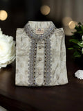 TRADITIONAL- BOYS EMBROIDERY WORK COTTON KURTA
