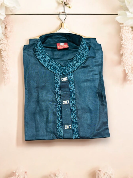 TRADITIONAL- BOYS LUXURY SOFT COTTON KURTA- 04