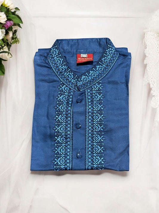 TRADITIONAL COMFORTABLE BOYS SOFT COTTON KURTA 07