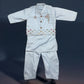 TRADITIONAL KURTA, PAJAMA AND COAT SET FOR BOYS - ETHNIC WEAR- 302
