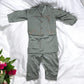 TRADITIONAL KURTA, PAJAMA AND COAT SET FOR BOYS - ETHNIC WEAR- 304