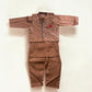 TRADITIONAL KURTA, PAJAMA AND COAT SET FOR BOYS - ETHNIC WEAR- 313