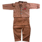 TRADITIONAL KURTA, PAJAMA AND COAT SET FOR BOYS - ETHNIC WEAR- 313