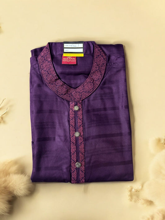TRADITIONAL SOFT COTTON COMFORTABLE KURTA FOR BOYS - ETHNIC WEAR- 202