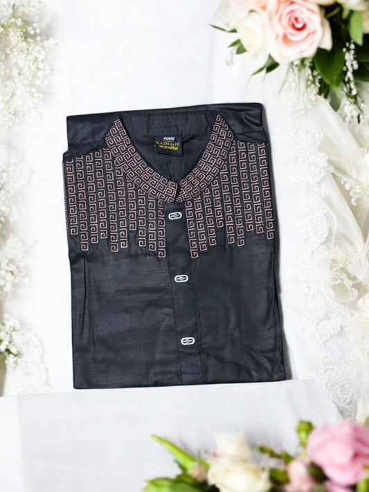 TRADITIONAL SOFT COTTON KURTA FOR BOYS - ETHNIC WEAR- 208