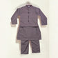TRADITIONAL SOFT COTTON KURTA, PAJAMA AND COAT SET FOR BOYS - ETHNIC WEAR- 212