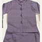 TRADITIONAL SOFT COTTON KURTA, PAJAMA AND COAT SET FOR BOYS - ETHNIC WEAR- 212
