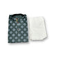 TRADITIONAL BOYS BOTTLE GREEN PRINTED KURTA PAJAMA - 6415