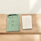 TRADITIONAL BOYS GREEN COTTON KURTA PAJAMA - 1009