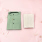 TRADITIONAL BOYS GREEN COTTON KURTA PAJAMA - 1009