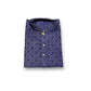 TRADITIONAL BOYS NAVY BLUE PRINTED KURTA PAJAMA - 6441