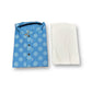 TRADITIONAL- BOYS SKY BLUE PRINTED KURTA PAJAMA - 6415