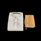 TRADITIONAL BOYS WHITE SILK KURTA PAJAMA - 6395