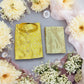 TRADITIONAL- BOYS YELLOW SILK KURTA PAJAMA - 6251