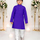 TRADITIONAL BOYS COTTON KURTA PAYJAMA SET - A