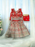 TRADITIONAL GIRLS LEHENGA CHOLI SET – ETHNIC WEAR FOR KIDS-08