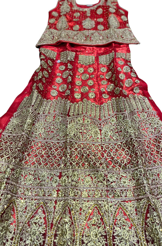 TRADITIONAL GIRLS LEHENGA CHOLI SET – ETHNIC WEAR FOR KIDS-06
