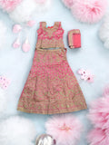 TRADITIONAL GIRLS LEHENGA CHOLI SET – ETHNIC WEAR FOR KIDS-025