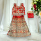 TRADITIONAL GIRLS LEHENGA CHOLI SET – ETHNIC WEAR FOR KIDS-012