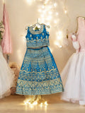 TRADITIONAL GIRLS LEHENGA CHOLI SET – ETHNIC WEAR FOR KIDS-017