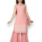 TRADITIONAL DESIGNER FESTIVE WEAR HEAVY GEORGETTE SALWAR KAMEEZ SUIT FOR GIRLS-03