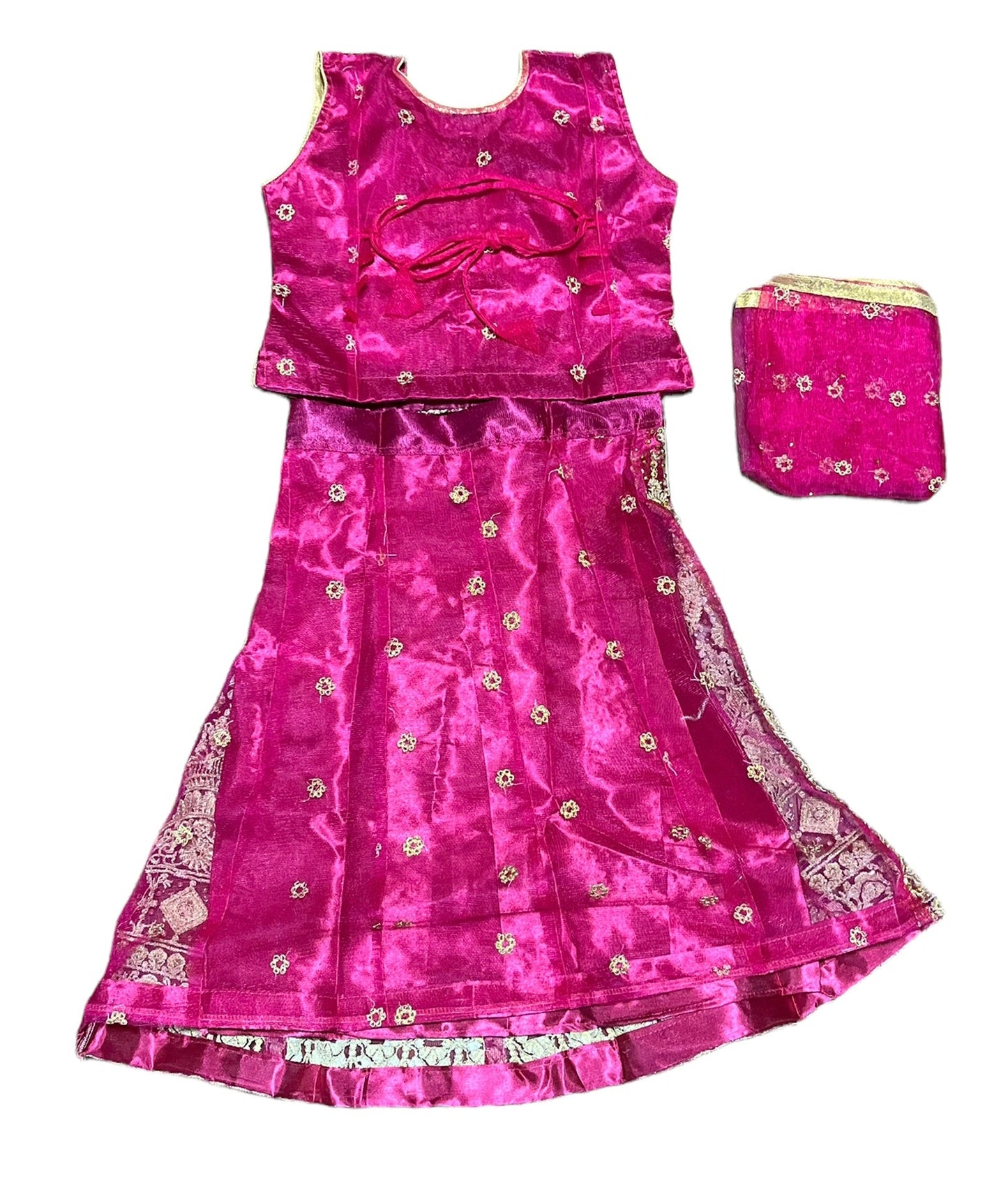 TRADITIONAL GIRLS LEHENGA CHOLI SET – ETHNIC WEAR FOR KIDS-011