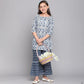 TRADITIONAL COTTON KURTI SET WITH PANT FOR GIRLS - ETHNIC WEAR FOR KIDS-02