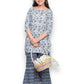TRADITIONAL COTTON KURTI SET WITH PANT FOR GIRLS - ETHNIC WEAR FOR KIDS-02