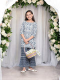TRADITIONAL COTTON KURTI SET WITH PANT FOR GIRLS - ETHNIC WEAR FOR KIDS-02