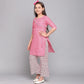 TRADITIONAL COTTON KURTI SET WITH PANT FOR GIRLS - ETHNIC WEAR FOR KIDS-04