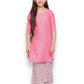 TRADITIONAL COTTON KURTI SET WITH PANT FOR GIRLS - ETHNIC WEAR FOR KIDS-04