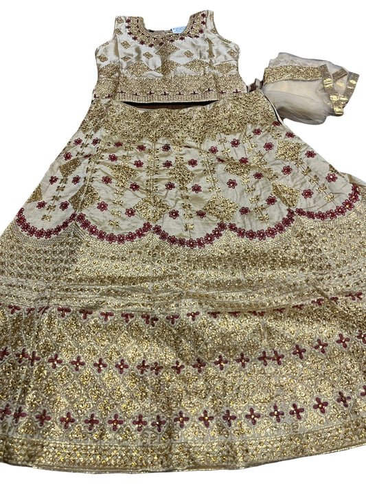 TRADITIONAL GIRLS LEHENGA CHOLI SET – ETHNIC WEAR FOR KIDS-016
